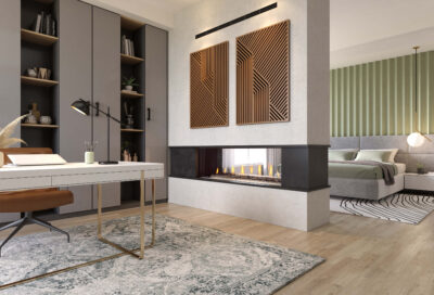 Regency Gas Fireplace City Series Seattle See Through